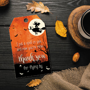 Favorittagg för Hocus Pocus Halloween-Tack Presentetikett