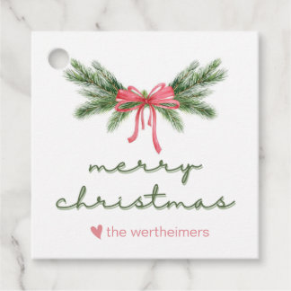 Favorittagg för Julfält Gåvor Etiketter