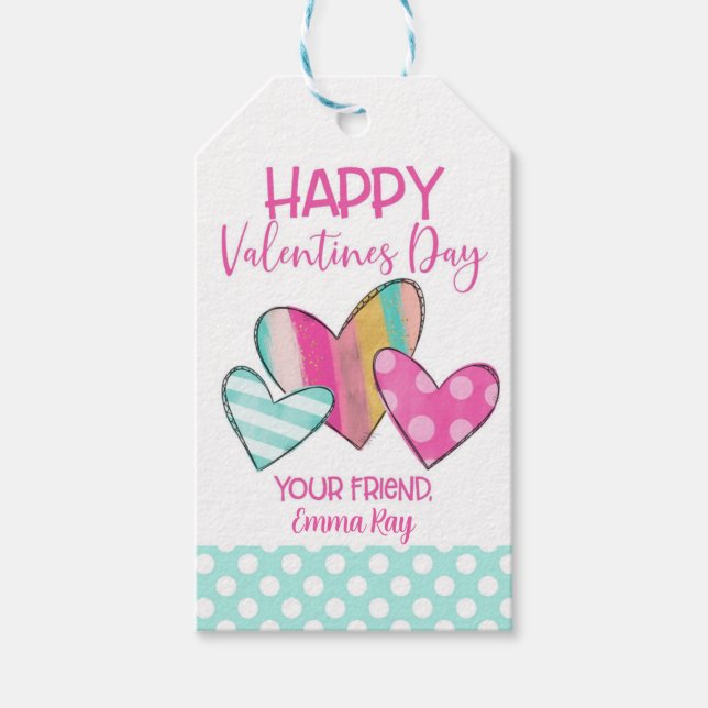 Favorittagg för klassrum Valentine Presentetikett (Framsidan)