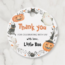 Favorittagg för Little Boo Halloween Baby Shower Gåvor Etiketter