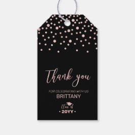 Favorittagg för modern Studentfest i Ro Guld Presentetikett