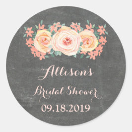 Favorittagg för Möhippa för Blommigt i kalkylpanel Runt Klistermärke