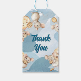 Favorittagg för mus och cookie presentetikett