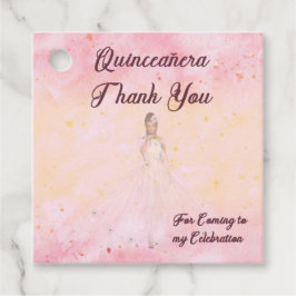 Favorittagg för Quinceanera Gåvor Etiketter