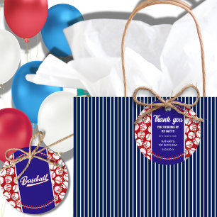 Favorittaggar för Baseball Barn-Tack Gåvor Etiketter