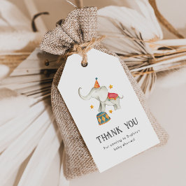 Favorittaggar för Circus babyvy Presentetikett