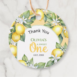 Favorittaggar för citrusfödelsedag gåvor etiketter