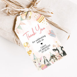 Favorittaggar för Födelsedagsfesten Grupp Party-dj Presentetikett