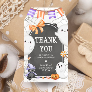 Favorittaggar för Halloween Little Boo Ghost Baby Presentetikett