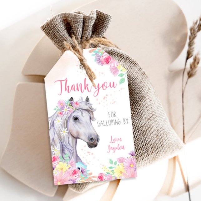 Favorittaggar för hästar presentetikett (Skapare uppladdad)