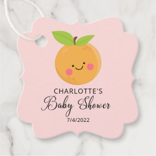 Favorittaggar för Little Cutie Baby Shower Gåvor Etiketter
