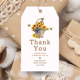 Favorittaggar för mamma till Bee Baby Shower Presentetikett