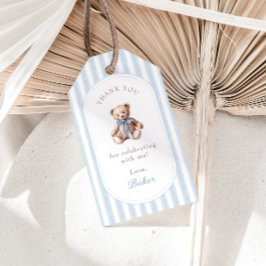 Favorittaggar för nalle presentetikett