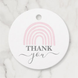 Favorittaggar för rosa Regnbågsflicka babykläder Gåvor Etiketter