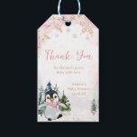 Favorittaggar för rosa Winter Penguin Baby Shower Presentetikett<br><div class="desc">Lägg till en skrynkling av sötheten till dina babyduschfavoriter med Baby. Det är Kall utanför babyskor med favoritmärken utskrivbara. De här anpassadets märkre är den perfekt som avslutar beröring till dina gåvor. De är utformade på grund av älskling i baby. Anpassa för att skapa en minnesvärd keepé som fångar firande...</div>