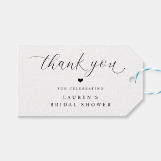 Favorittaggar för Tack i den moderna Eleganten Möh Presentetikett