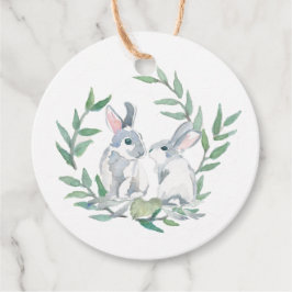 Favorittaggar för Temapartyet Vattenfärg Vår Gåvor Etiketter