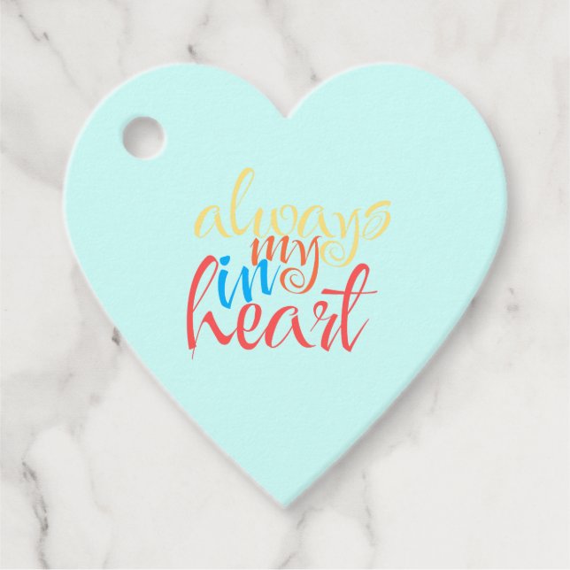 Favorittaggar Gåvor Etiketter (Framsida)