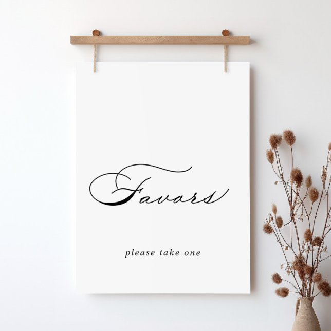 Favorittecken för elegantens moderna kalligrafi poster (Skapare uppladdad)