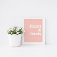 Favorittecken för Groovy Baby Hippie Retro Baby Sh