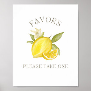 Favorittecken för Lemon Thned Party Poster