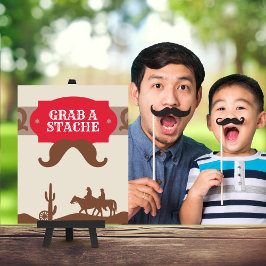 Favorittecken för Westerna röda barn, "Grab a stac Poster