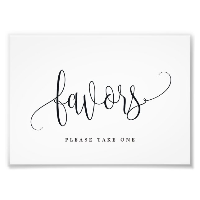 Favorittecken Välj Storlek - Fantastisk kalligrafi Fototryck (Framsidan)