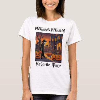 favorittid för halloween t shirt