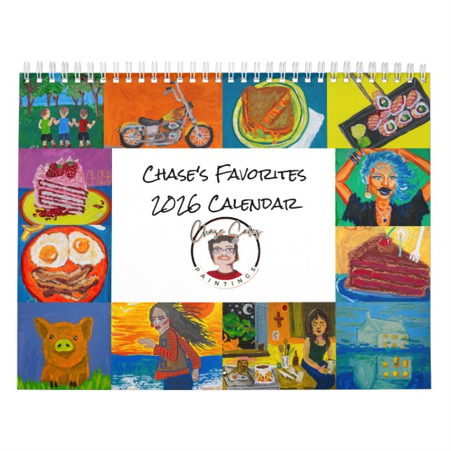 Favoritvänner 2025 Kalender (Omslag)