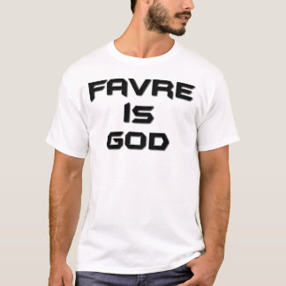Favre är guden tee shirt