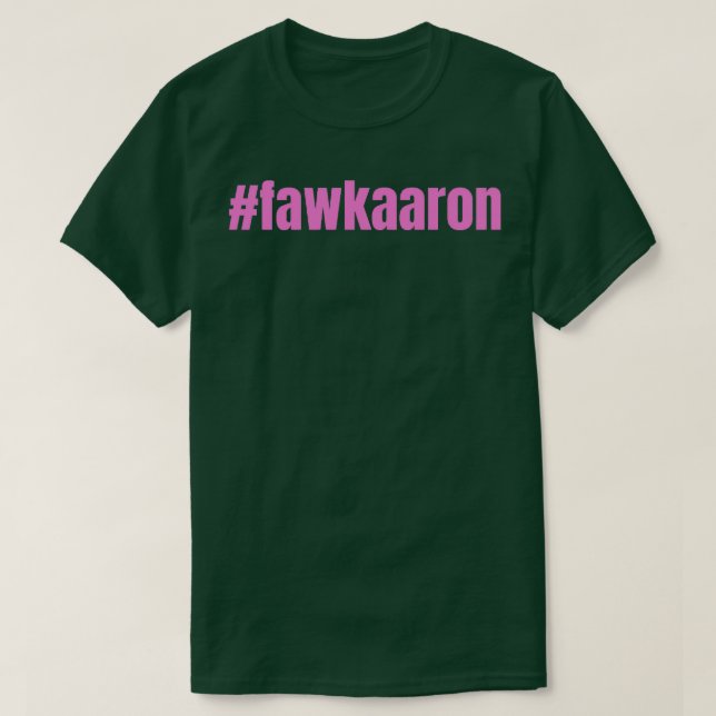 Fawk Aaron T Shirt (Design framsida)