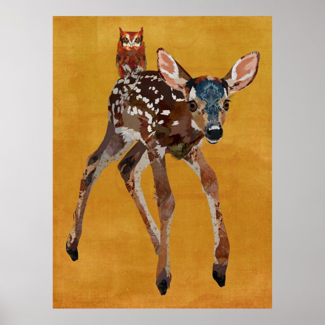 FAWN & AMBER UGGLA POSTER (Framsidan)