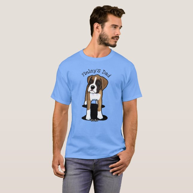 Fawn Boxer T-Shirt (Hel framsida)
