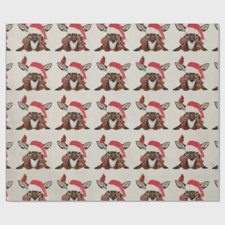 FAWN & CARDINAL CHRISTMAS PRESENTPAPPER
