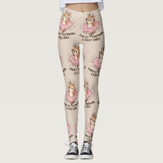 Fawn-cy Fotarbete Yrande Vibrationer Leggings