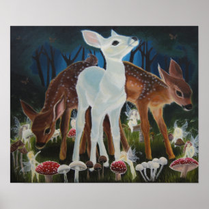 Fawn Fe Ring, Kanvastrycket "Fe-portalen" Poster