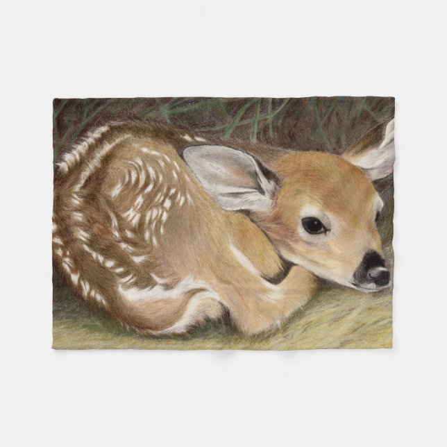Fawn Fleecefilt (Framsidan (Horisontell))