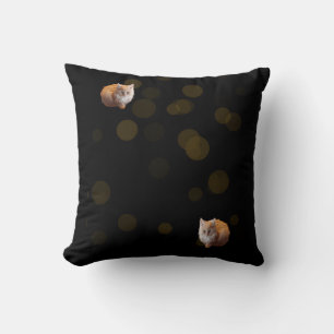 Fawn Fluffy Kittens, Cushion Kudde