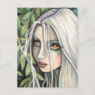 Fawn Forest Imp Fairy Av Molly Harrison Vykort