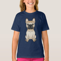 Fawn French Bulldog Hund Med Svart Mask