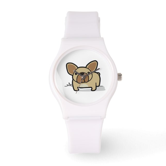 Fawn Frenchie Armbandsur (Framsida)