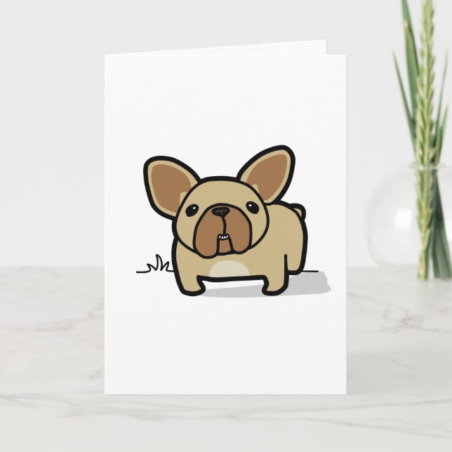 Fawn Frenchie Kort (Framsida)