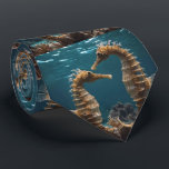 Fawn Romantic Seahorse under Ocean. Slips<br><div class="desc">Bilda simmar i havet är romska sjöhästar.</div>