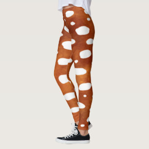 Fawn Spots Baby Hjort Patterned Leggings
