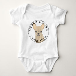 Fawn Tan Cream Chihuahua Dog Big Brother T Shirt