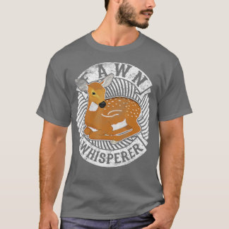 Fawn Whisperer Costume Roe Whitetail Hjort Christm T Shirt