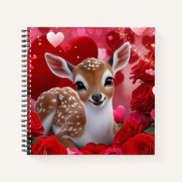 Fawn with Hearts & Ro