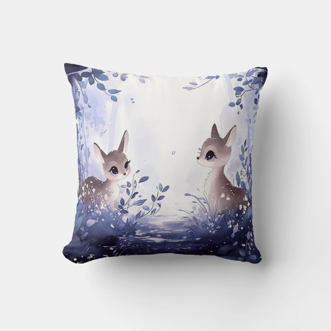 Fawns i Twilight Kudde (Framsida)