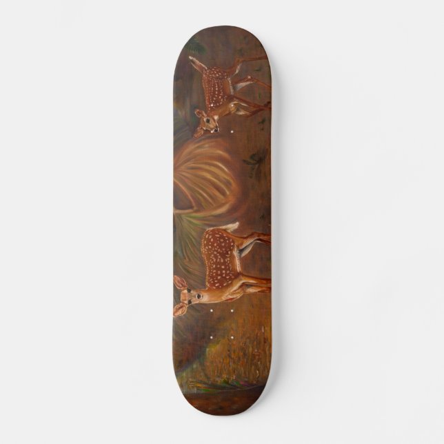 Fawns Skateboard Bräda 21,5 Cm (Framsida)