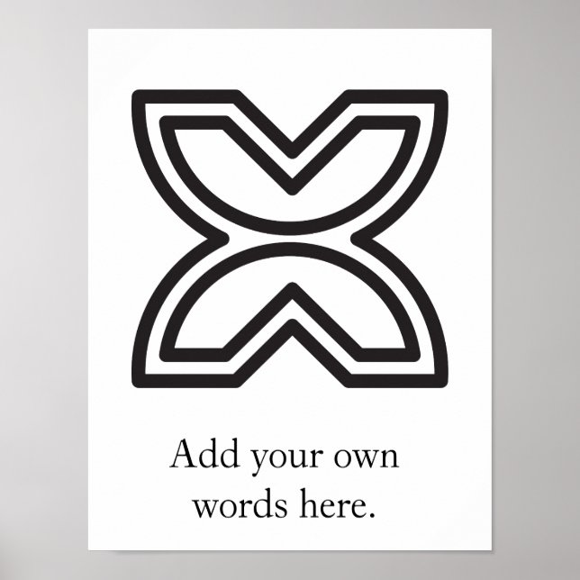 Fawodhodie | Symbol för frihet och frigörelse Poster (Framsidan)